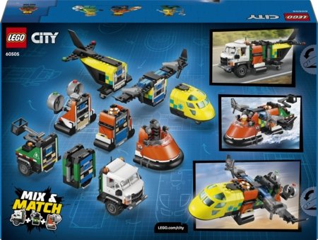 60505 LEGO® AIRPLANE, SERVICE TRUCK & HOVERCRAFT REM 