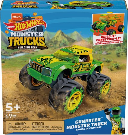 MEGA CONSTRUX HOT WHEELS Monster Truck auto konstruktors, HHW80 HHW80