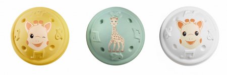 VULLI Sophie la girafe 3 mūzikas bumbas – dzirde, 3m+, 010504 010504