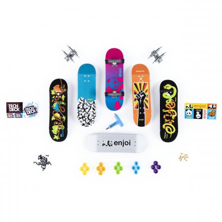 TECH DECK skrituļdēļa komplekts Bonus Sk8 Shop, 6 gab, sortimentu, 6028845 6028845
