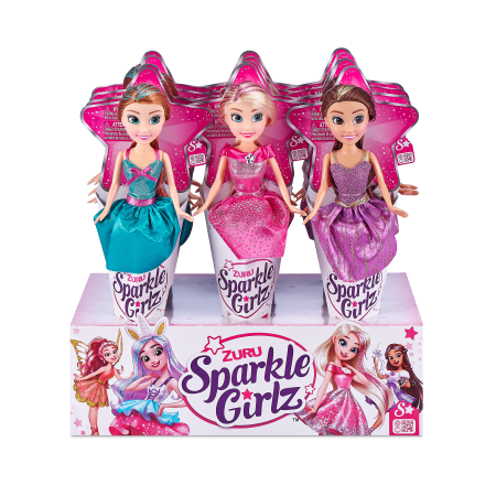 SPARKLE GIRLZ 27cm lelle "Princess Cone", sortiments, 10010BQ5 