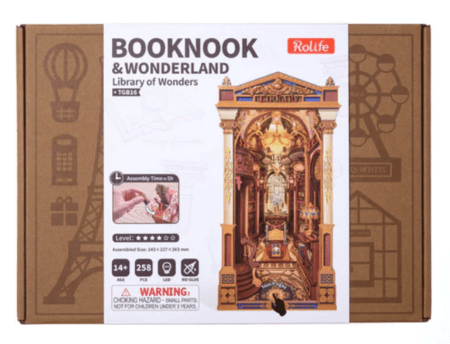 ROLIFE koka konstruktors Brīnumu bibliotēka, TGB16 