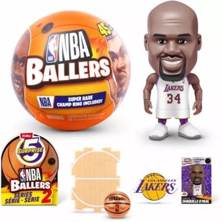 5 SURPRISE miniatūru komplekts NBA Ballers, sortiments, 77678GQ2 