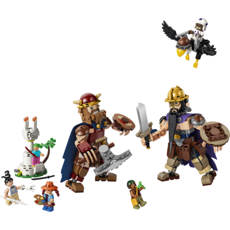 75644 LEGO® ONE PIECE Dorry pret Brogy – Mazā dārza milži 