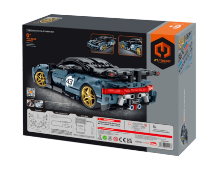 IM.MASTER Programmējams konstruktors R/C Sports Car, 8043 