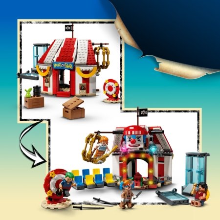 75637 LEGO® One Piece Buggy the Clown cirka telts 