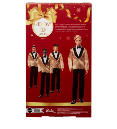 BARBIE collectible Ken Ken Holiday 2025, JGK55 