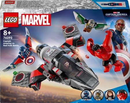 76292 LEGO® Super Heroes Marvel Kapteiņa Amerikas un Sarkanā Halka cīņa 