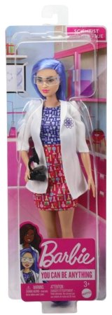 BARBIE lelle - mana profesija assort., DVF50 