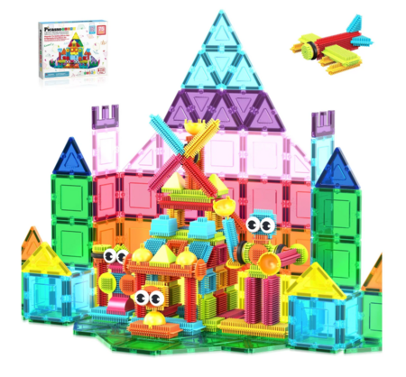 PICASSO TILES Magnētiskais konstruktors būvēšanas bloki 75 detaļas, PTE21 