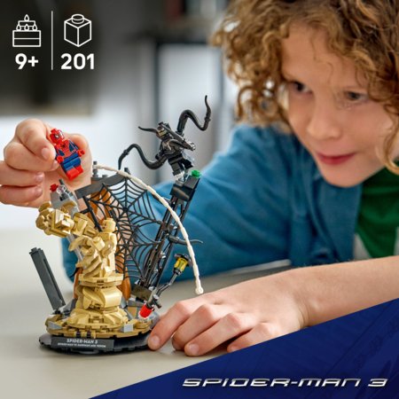76334 LEGO® | Marvel Spraigā kauja: Zirnekļcilvēks pret Sandman 