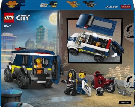60479 LEGO® City Cietumnieku pārvadāšanas policijas furgons 