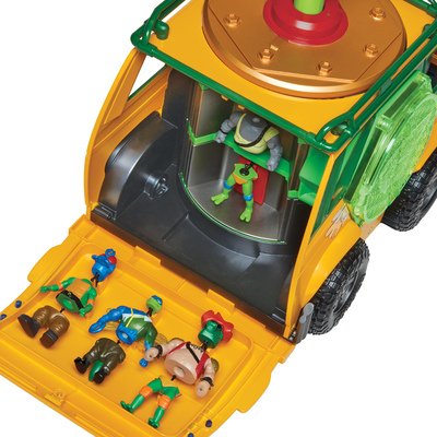 TMNT rotaļu komplekts ar 6 figūriņām Mutation Station, 84386 