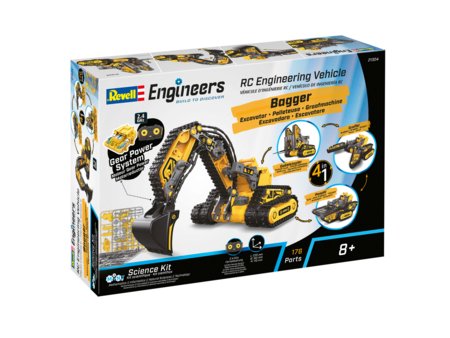 REVELL RC konstruktors Engineering Vehicle 4in1, 21304 