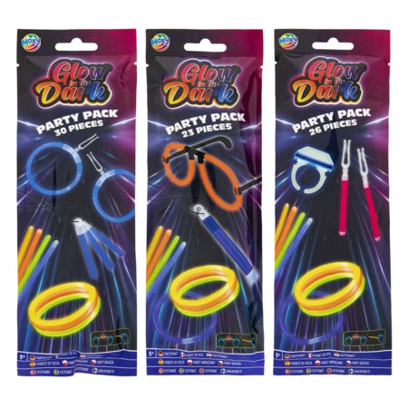 MOXY mirdzošo aksesuāru komplekts "Glow Party", sortiments, 710006 