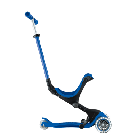 GLOBBER skrejritenis Go Up Deluxe Lights, tumši zils, 748-600 