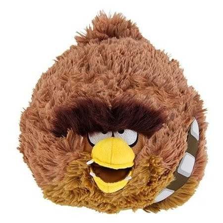 Angry Birds Star Wars mīkstā rotaļlieta Chewbacca, 13 cm, 93231 93231