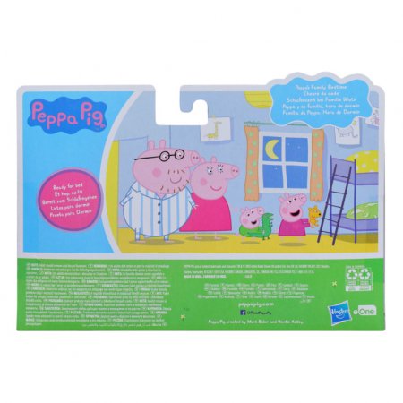 PEPA PIG figūru komplekts Peppa ģimene, 4 gab.,  dažādi, F21715L0 F21715L0