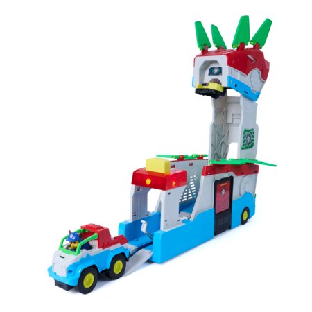 PAW PATROL transportlīdzekļu rotaļu komplekts Dino Mobile Headquarters, 6076044 