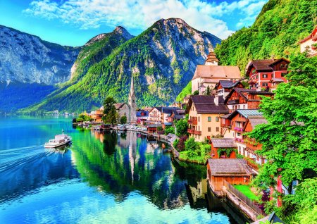 CLEMENTONI puzle Hallstatt, 1500gab., 31687 31687