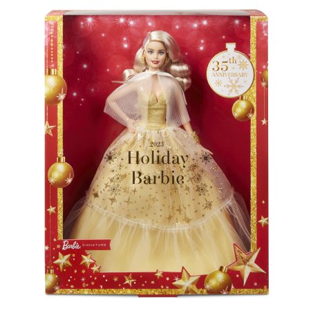 BARBIE svētku lelle blondīne, HJX04 HJX04
