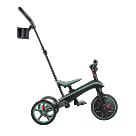 GLOBBER skrejritenis Explorer Trike 4in1, zaļš, 732-104 