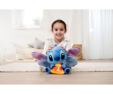 SIMBA Disney mīkstā rotaļlieta Stitch ar picu, 25 cm, 6315870514 