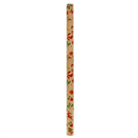 Dāvanu iesaiņojamais papīrs P2 KRAFT, 5901646048041 5901646048041