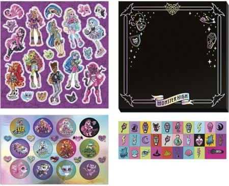 TOTUM MONSTER HIGH uzlīmes komplekts, 560086 
