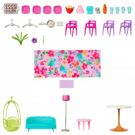 BARBIE Malibu māja 2022, HCD50 HCD50