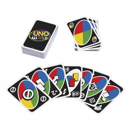 MATTEL GAMES Uno kārtis - All wild, HHL33 HHL33