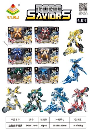 Transformējošais robots, assort., 2406L0304 