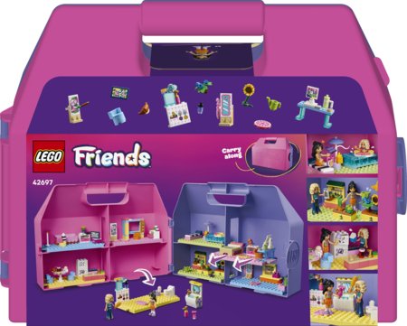 42697 LEGO® Friends Radošā leļļu māja – čemodāns 