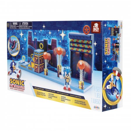 SONIC 2,5 collu rotaļu komplekts Studiopolis Zone, 406924-RF1 406924-RF1
