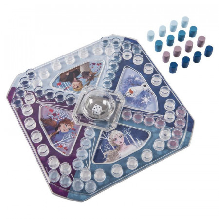 SPINMASTER GAMES galda spēle Frozen 2, Poper Junior, Domino, 2 puzle, 6053006 