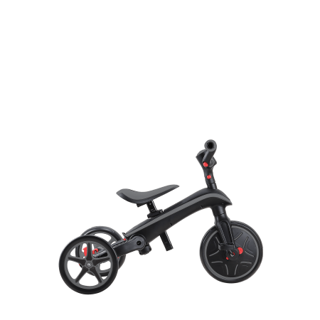 GLOBBER skrejritenis Explorer Trike 4in1, melni pelēks, 732-120 