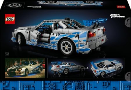 42210 LEGO® Technic 2 Fast 2 Furious Nissan Skyline GT-R (R34) auto 
