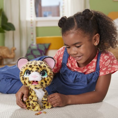 FURREAL FRIENDS interaktīvā rotaļlieta Lil Wilds Leopard, F34945L0 F43945L00