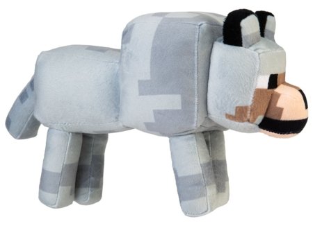 MINECRAFT plīša vilks, 28 cm, 466114 