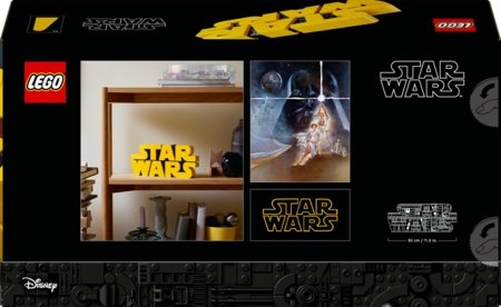 75407 LEGO® Star Wars™ No klucīšiem būvēts Star Wars™ logotips 