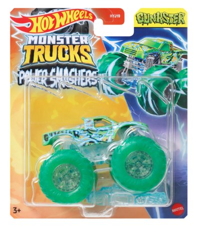 HOT WHEELS Monster Trucks 1:64 Power Smashers automašīna, HYJ19