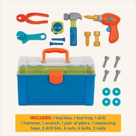 BATTAT instrumentu kastes komplekts Busy Builder, BT4506Z 