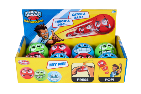 WAHU bumba Phlat Ball Mini Monsters, assort., 930513.012/930514.012/930515.012  