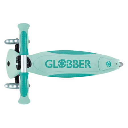 GLOBBER skrejritenis Go Up Deluxe Lights 360°, piparmētru-pistāciju, 699-306 