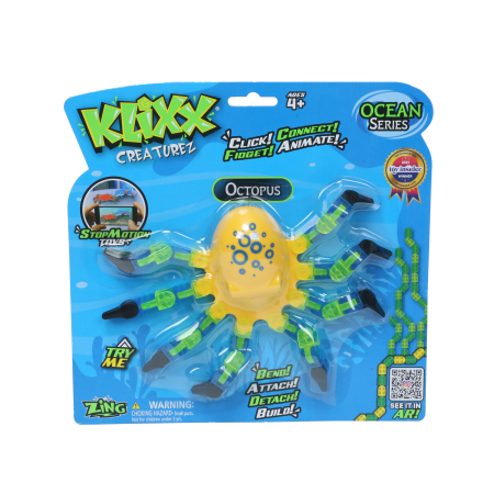 ZING "KLIXX SEA CREATUREZ" salokāmi jūras radījumi, sortiments, KX300/KX310/KX320/KX330 