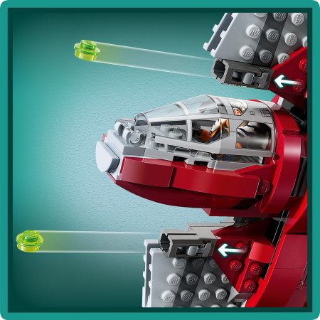 75362 LEGO® Star Wars™ Ahsoka Tano džedu gaisa kuģis T-6 75362