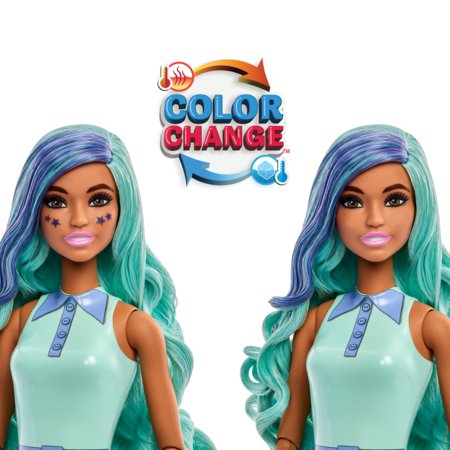 BARBIE Pop Reveal lelle burbuļtēja zaļā tēja, HTJ21 