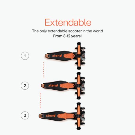 SmarTrike Xtend skrejritenis Ride-on, oranžs, 2401303 