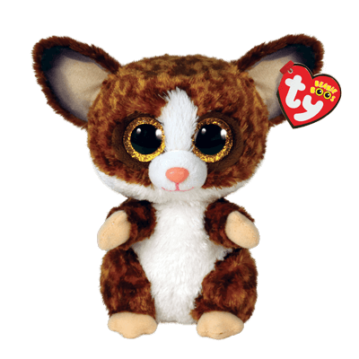 TY Beanie Boos galago mazulis BINKY brūns , TY36374 TY36374