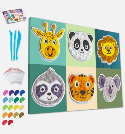 SPLAT PLANET clay painting Cute Animals, SP46963 